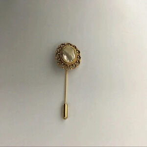 Vintage Filigree Teardrop Stick‎ Pin Hat Pin
